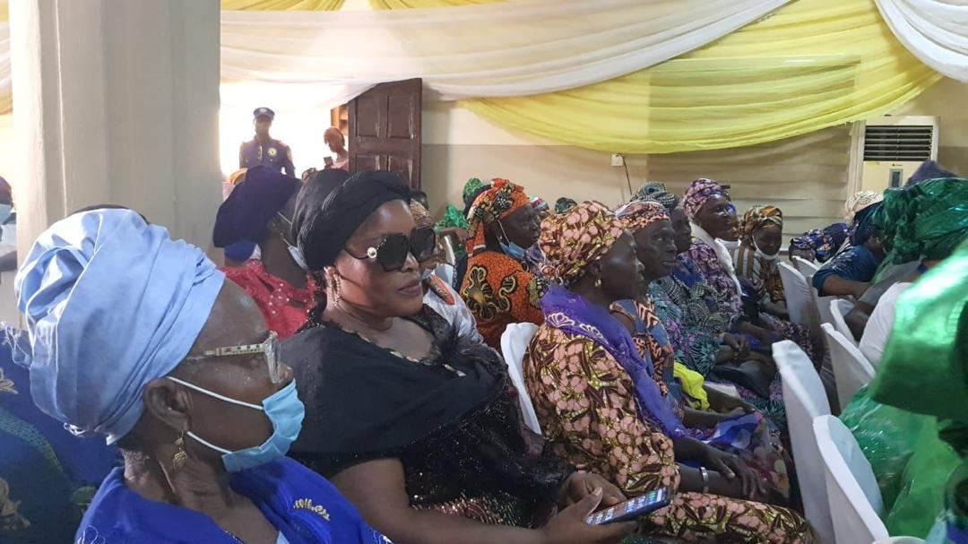 Guests seated at a Matriarch Foundation community event