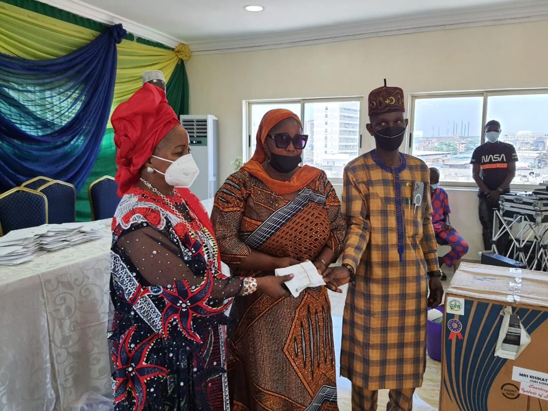 Handover ceremony with Matriarch Foundation partners