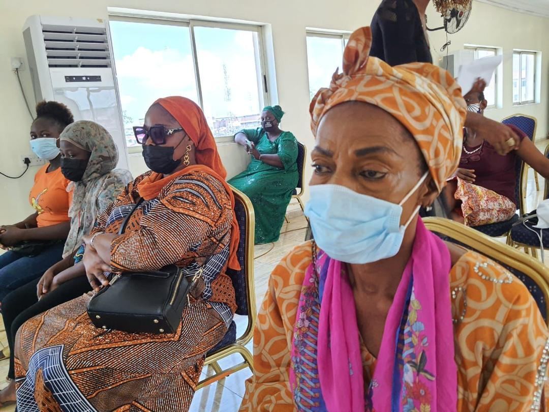 Elderly beneficiary at a Matriarch Foundation program